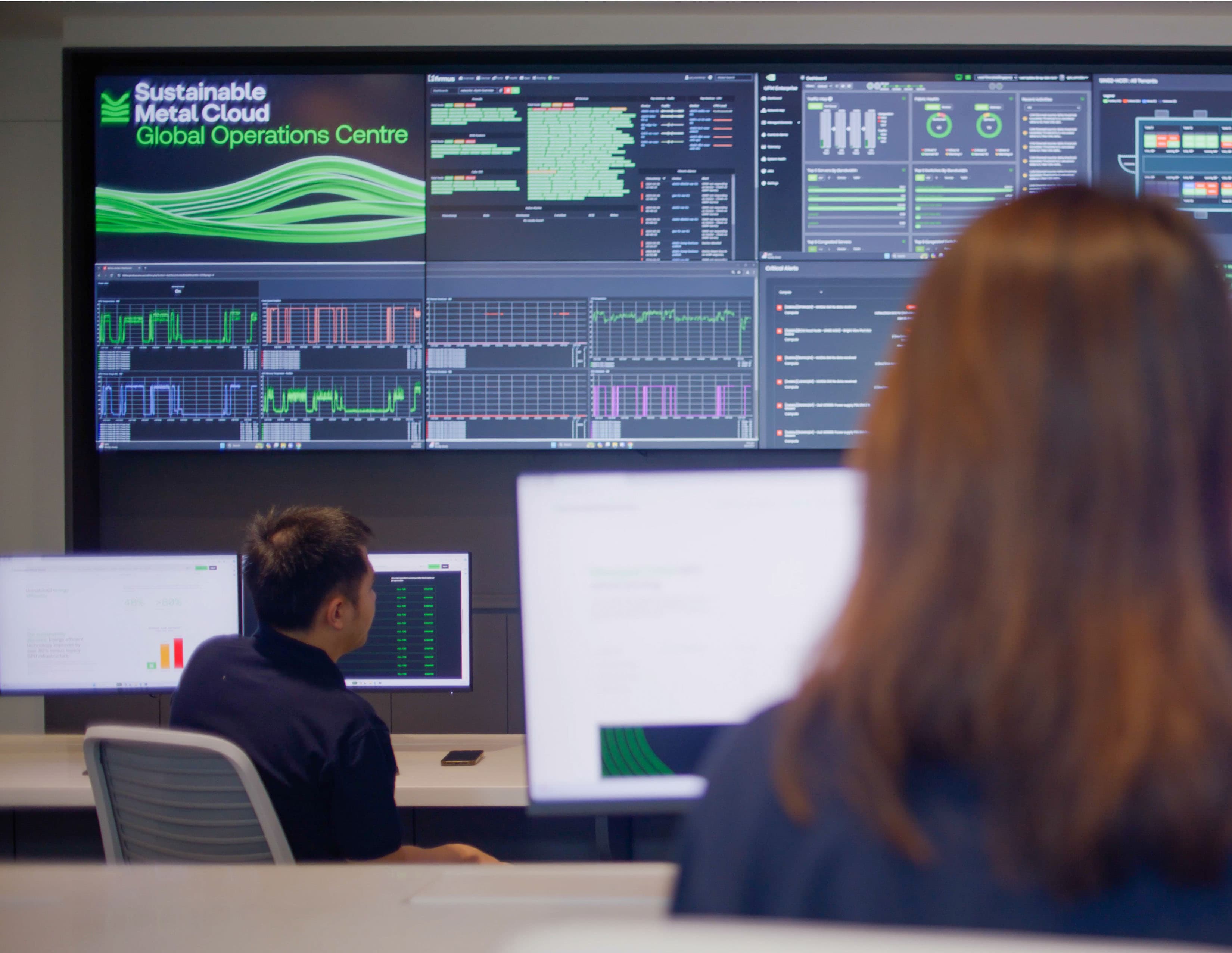 Behind the scenes image of the Sustainable Metal office, Singapore.