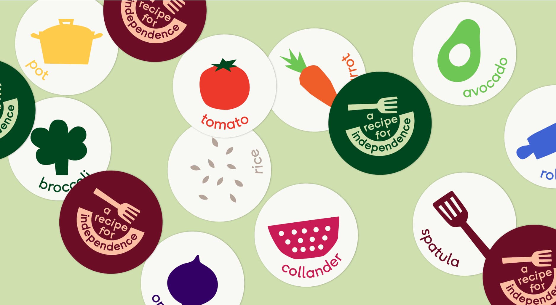 Brand Identity Development for A Recipe for Independence by Your Creative