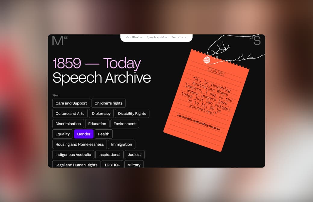 Featured image for A Win for Women: Madam Speaker wins Gold at the World Design Awards
