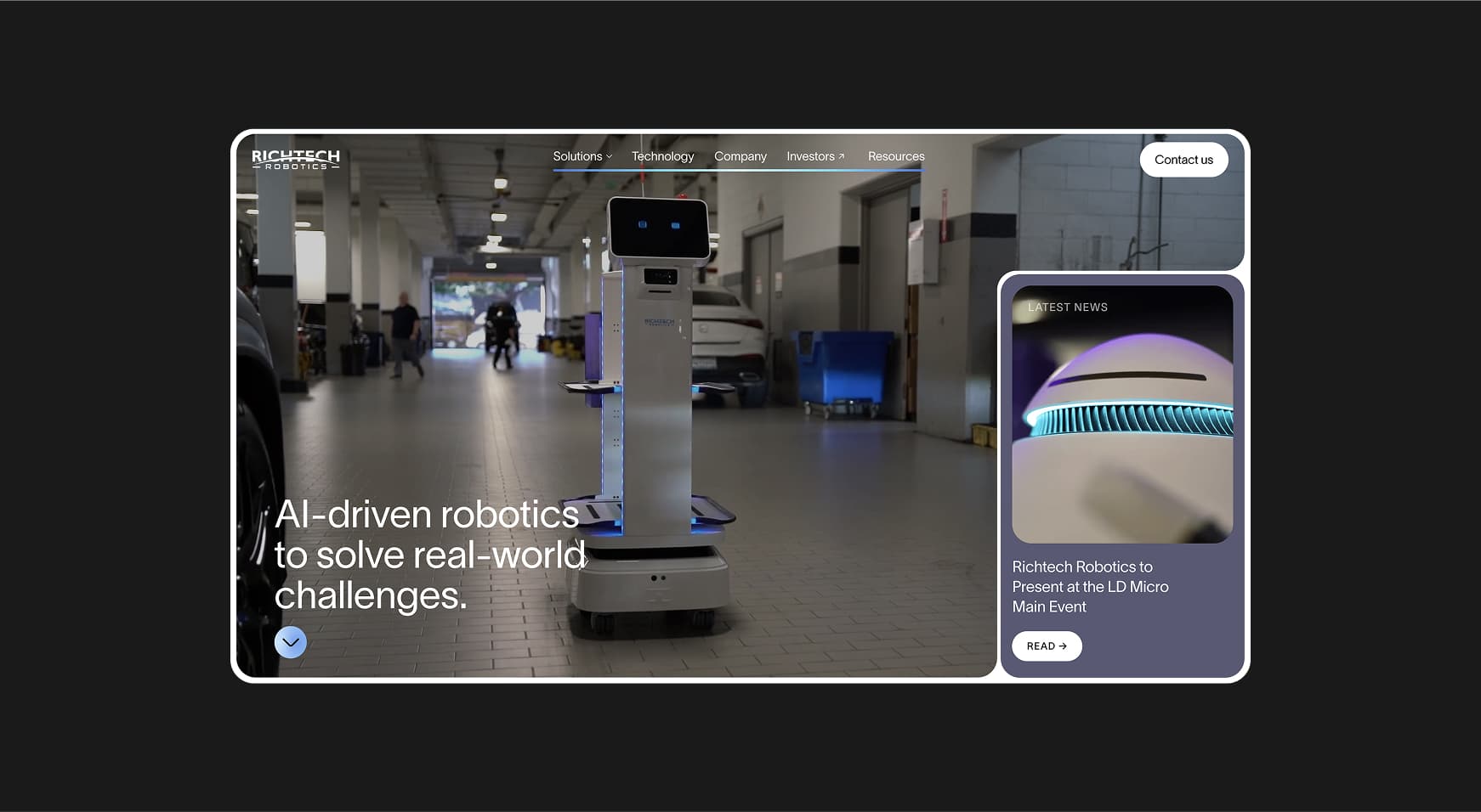 Richtech Robotics | Your Creative – Web Design for Robotics & AI