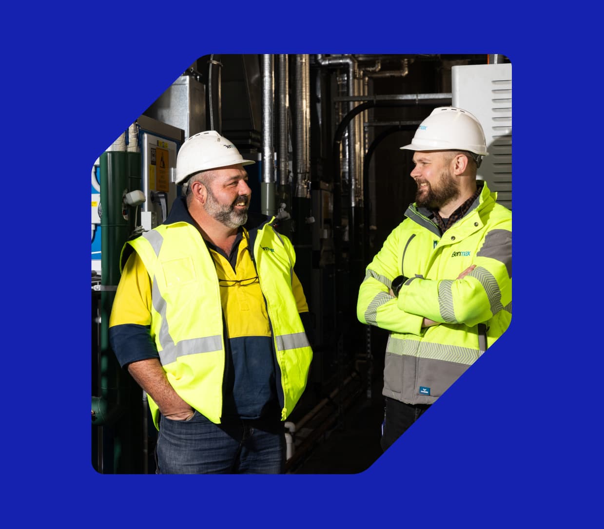 Benmax design lockup by Your Creative Agency