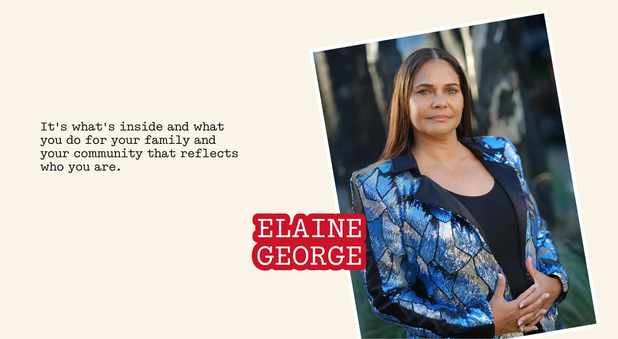 Elaine George, contributor to MECCA Archive — Yourcreative