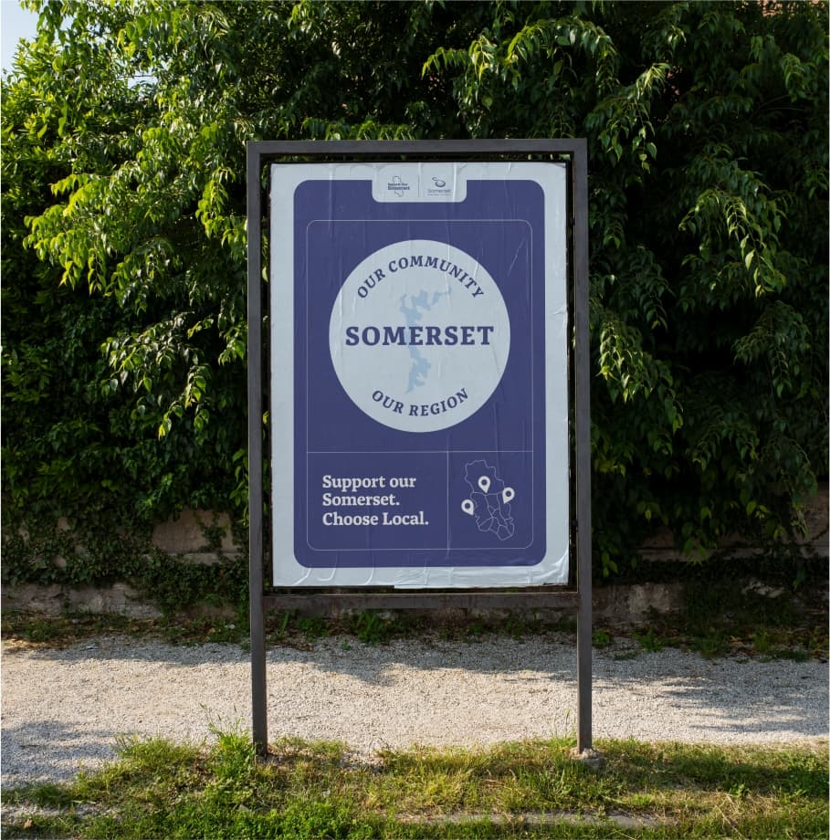 Community engagement board in Somerset Regional Council by Your Creative