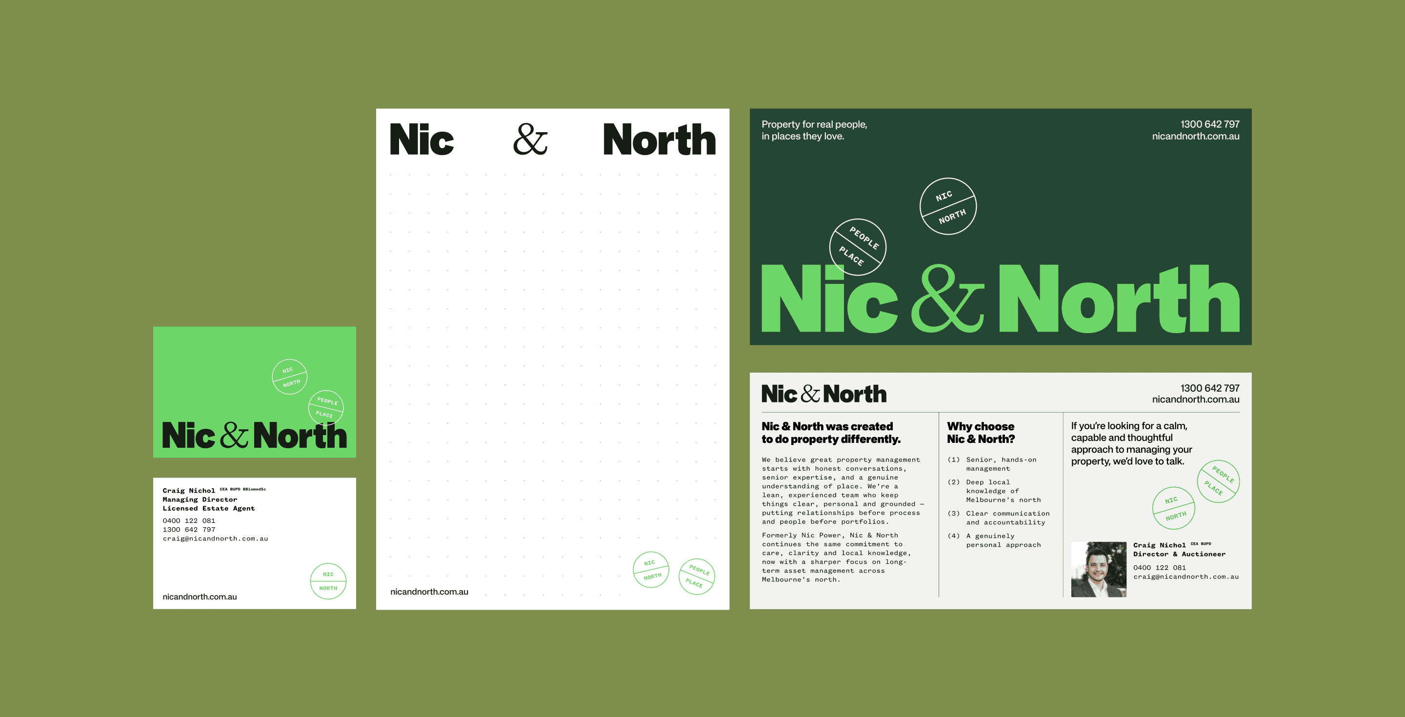 Brand pattern and identity system — creative agency Melbourne project
